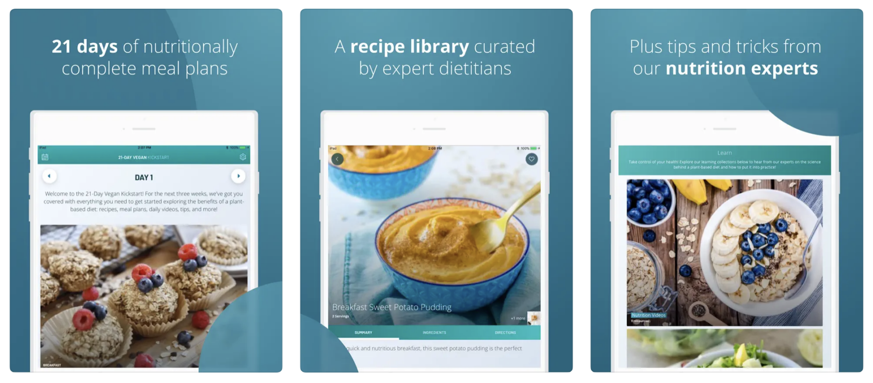 Forks plant-based recipes App Screenshot